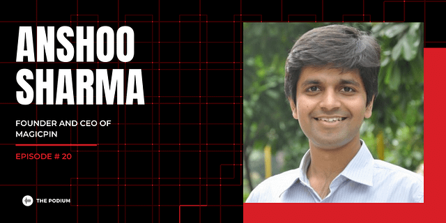 “Dream Big. Work hard. Make it happen.” Such is the story of our guest today - Anshoo Sharma. The founder and CEO of Magicpin, the largest discovery platform for offline retail in India. Anshoo shares with us his entrepreneurial journey in the most honest way possible. He is a risk-taker and an extremely talented man. He holds a computer science degree from Delhi University and has worked in the engineering domain before he decided to write CAT in order to further explore bigger avenues in life. As a result of which he went on to pursue an MBA at the premier Indian Institute of Management, Ahmedabad. Being the passionate and inquisitive man that he is, he won many awards as he tried his hands at as many competitions that were being held every now and then during his 2-year MBA program. Eventually, he got the offer from the global management consultancy, Bains & Co. where he worked for almost 4 years as a consultant advising corporates across Telecom, FMCG and Healthcare. He also shares his experience of being a venture partner with Lightspeed India for 10 long years. He provides extraordinary insights into the world of investing, marketing, raising funds, successfully scaling up a business, and improvising. In this episode, he shares with us the inside details of his journey so far and how with sheer determination of making it BIG, he started Magicpin. A relentless man who never shied away from following his heart. Whether it was moving to a new city altogether or getting married to the long time love of his life. He has always pushed his boundaries and taken the leap of faith in all his life’s decisions. Anshoo continues to thrive and currently all his focus is on Magicpin and providing a seamless experience to its users. Amidst the Covid circumstances, he chooses to remain optimistic and firmly believes that there are larger opportunities on the way. Here are our Key Takeaways from the episode: Building a platform to successfully impact the offline retail space Lessons you need to know when venturing into a VC firm and how the venture model runs Is the consultancy background worth it? How to ask the right questions when making the decision to switch How to invest prudently and build a long-term network